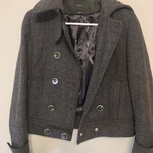 Express Double Breasted Short Peacoat Wool Blend